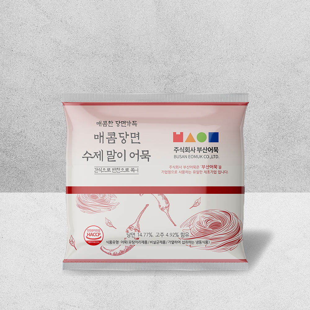 매콤당면 수제말이어묵 200g