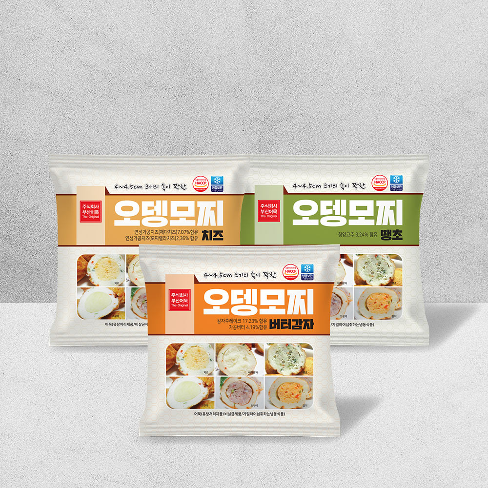 오뎅모찌 (버터감자, 치즈, 땡초) 140g